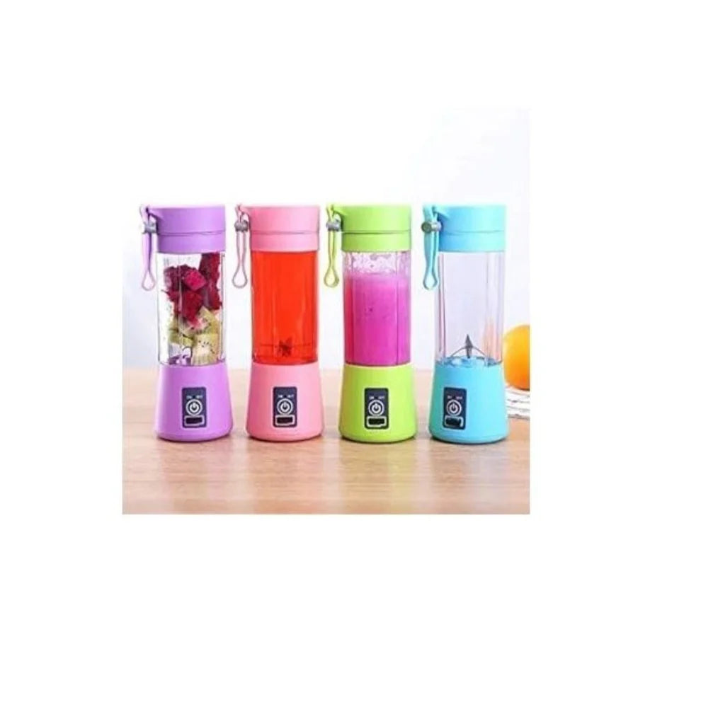 380ml Portable Juicer Blender 6 Blades Rechargeable Fruit Mixing Machine